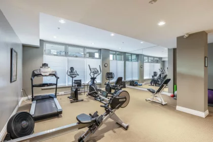 Basement Recreation Room Photo of 404 8880 202 Street, Langley, BC