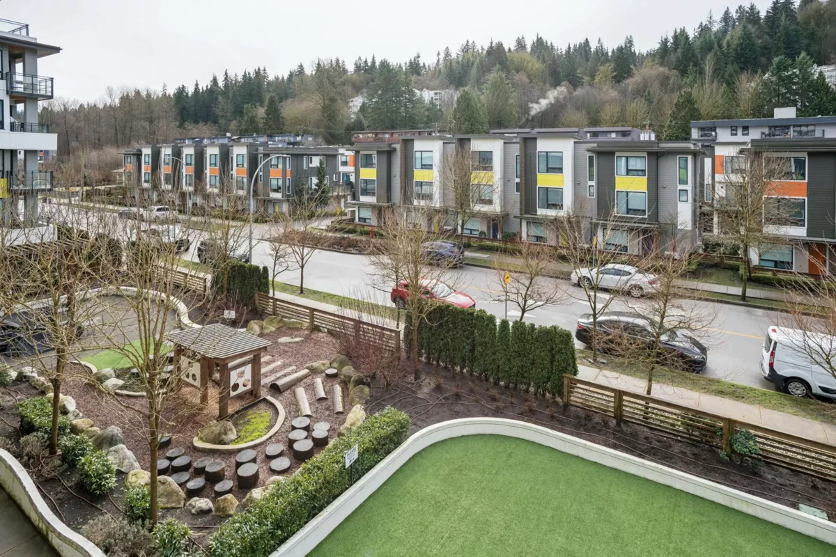 Living Room Photo of 310 3018 St George Street, Port Moody, BC