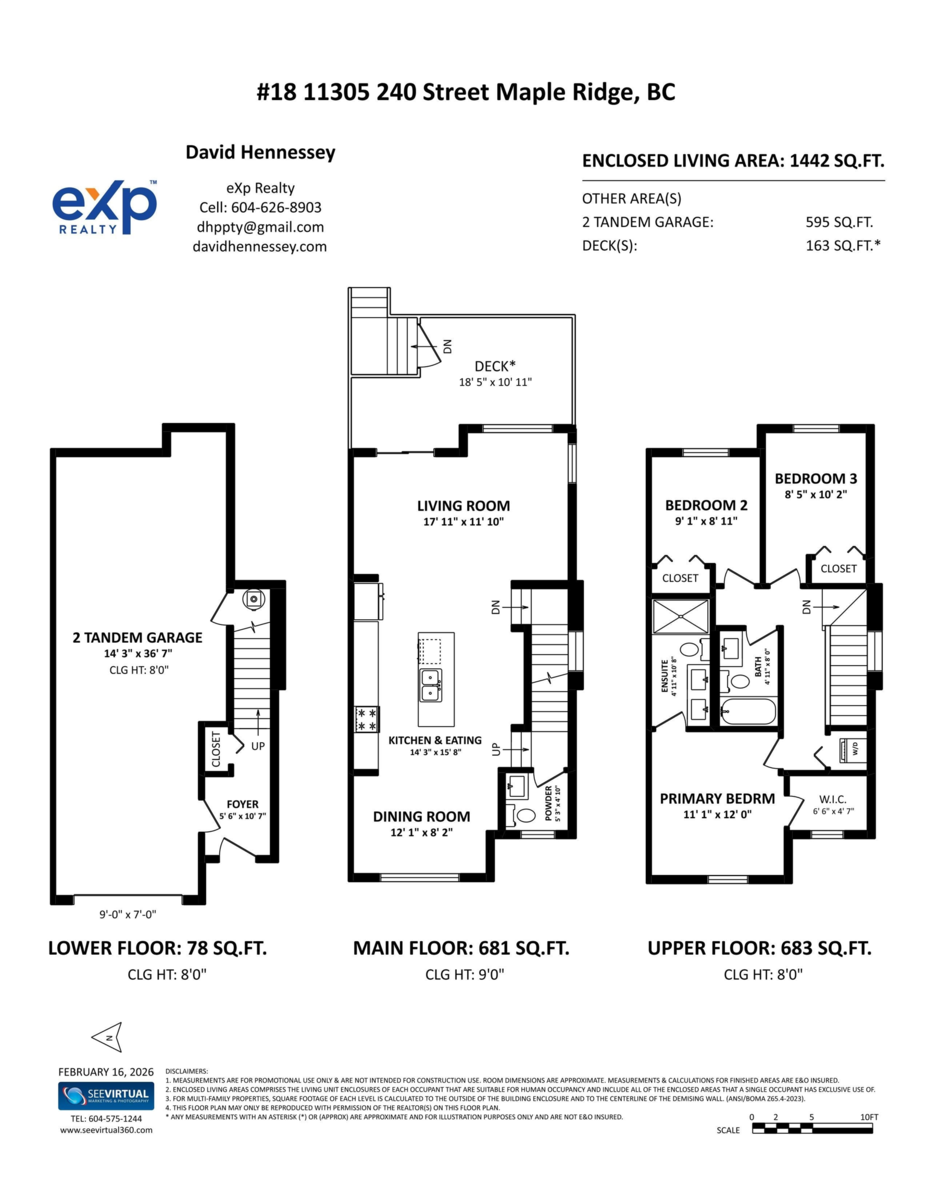 Garage Interior Photo of 18 11305 240 Street, Maple Ridge, BC