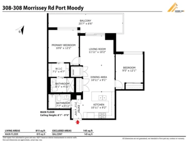 Backyard Photo of 308 308 Morrissey Road, Port Moody, BC