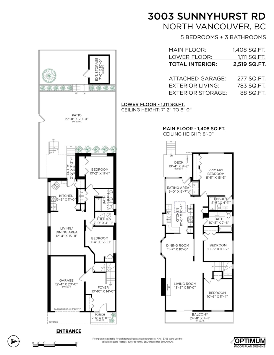 Outdoor Patio Photo of 3003 NW Sunnyhurst Road, North Vancouver, BC
