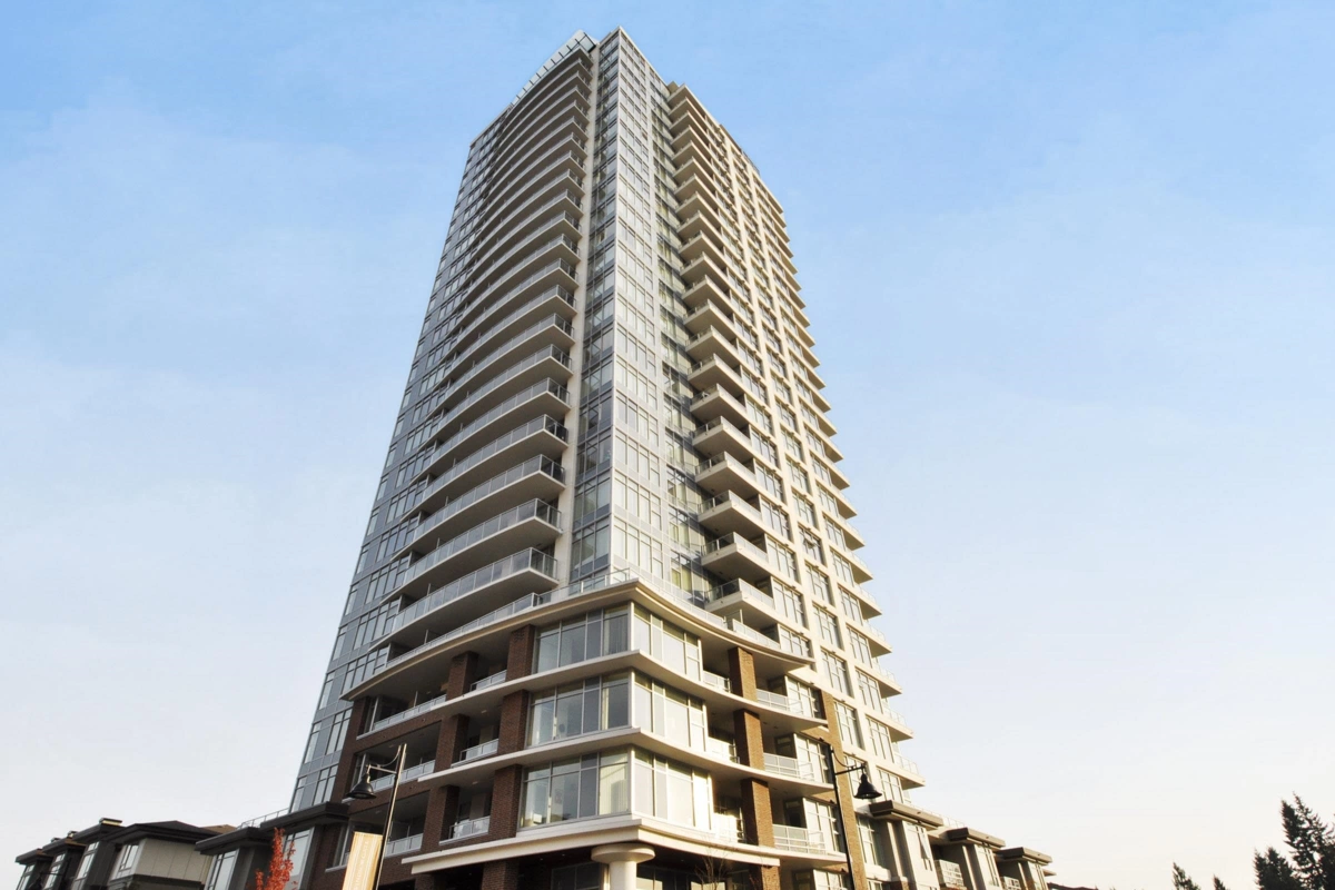 Exterior Rear Photo of 2501 3102 Windsor Gate, Coquitlam, BC