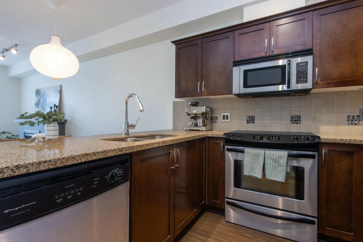 Exterior Rear Photo of 303 1336 Main Street, Squamish, BC