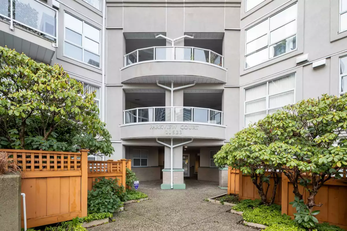 Exterior Rear Photo of 313 10533 University Drive, Surrey, BC