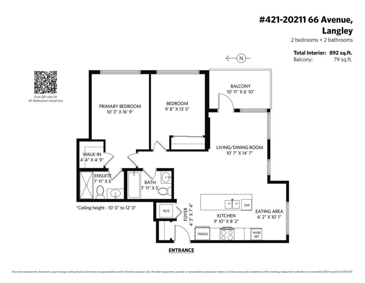 Exterior Rear Photo of C421 20211 66 Avenue, Langley, BC