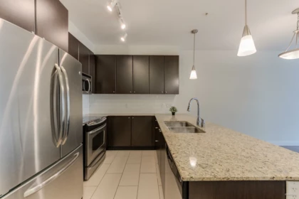 Kitchen Island Photo of 207 240 Francis Way, New Westminster, BC