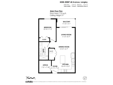 Outdoor Deck Photo of B308 20087 68 Avenue, Langley, BC