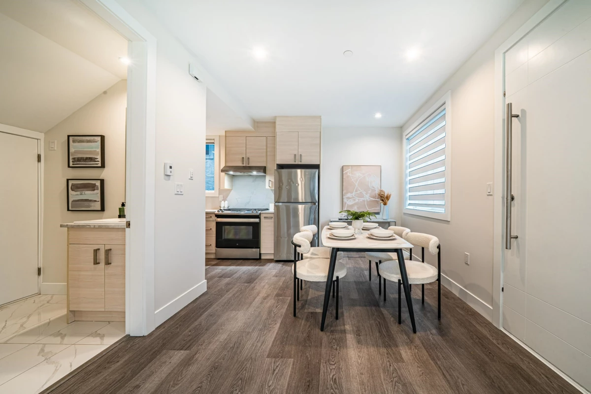 Dining Area Photo of 7261 E Sherbrooke Street, Vancouver, BC