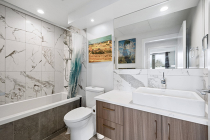 Powder Room Photo of 410 528 W King Edward Avenue, Vancouver, BC