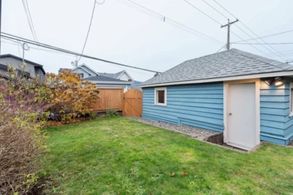 Backyard Photo of 4135 Cambridge Street, Burnaby, BC