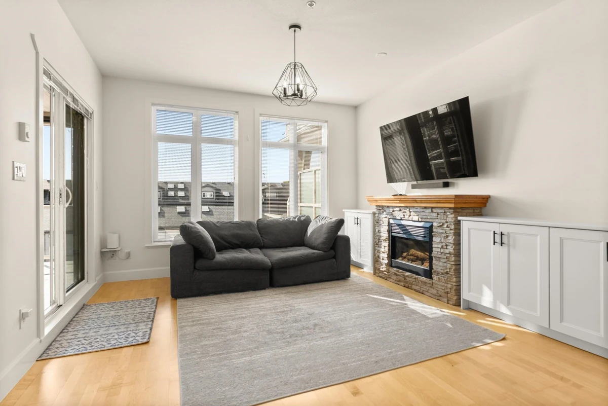 Living Room Photo of 311 4280 Moncton Street, Richmond, BC