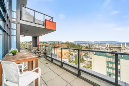 Outdoor Deck Photo of 1801 188 Agnes Street, New Westminster, BC