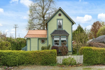 Aerial View of 4358 Wright Street, Abbotsford, BC