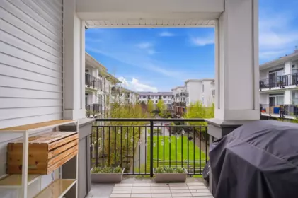 Outdoor Deck Photo of 339 9388 Mckim Way, Richmond, BC