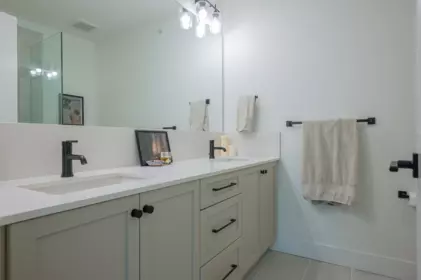 Powder Room Photo of 27 6897 201 Street, Langley, BC