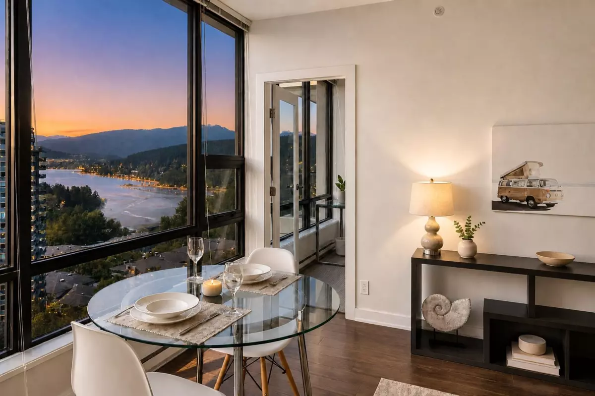 Living Room Photo of 2202 301 Capilano Road, Port Moody, BC