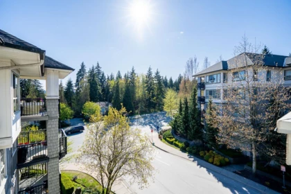 Backyard Photo of 414 2958 Silver Springs Boulevard, Coquitlam, BC