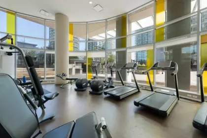Basement Recreation Room Photo of 1705 6538 Nelson Avenue, Burnaby, BC