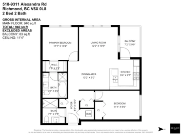 Community Amenities Photo (Clubhouse) of 518 9311 Alexandra Road, Richmond, BC