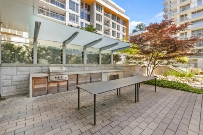 Outdoor Kitchen Photo of 807 455 SW Marine Drive, Vancouver, BC
