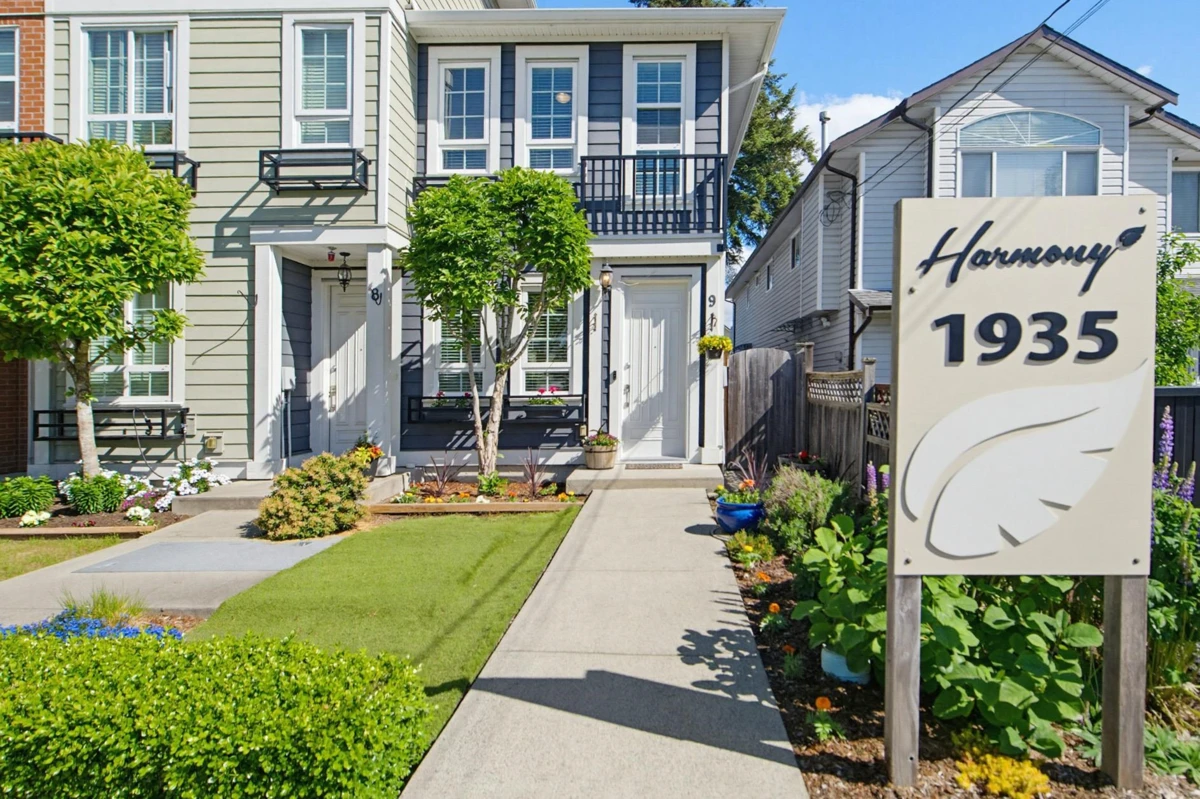 Exterior Rear Photo of 9 1935 Manning Avenue, Port Coquitlam, BC