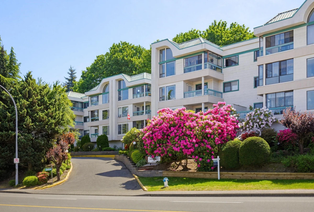 Exterior Rear Photo of 310 33030 George Ferguson Way, Abbotsford, BC