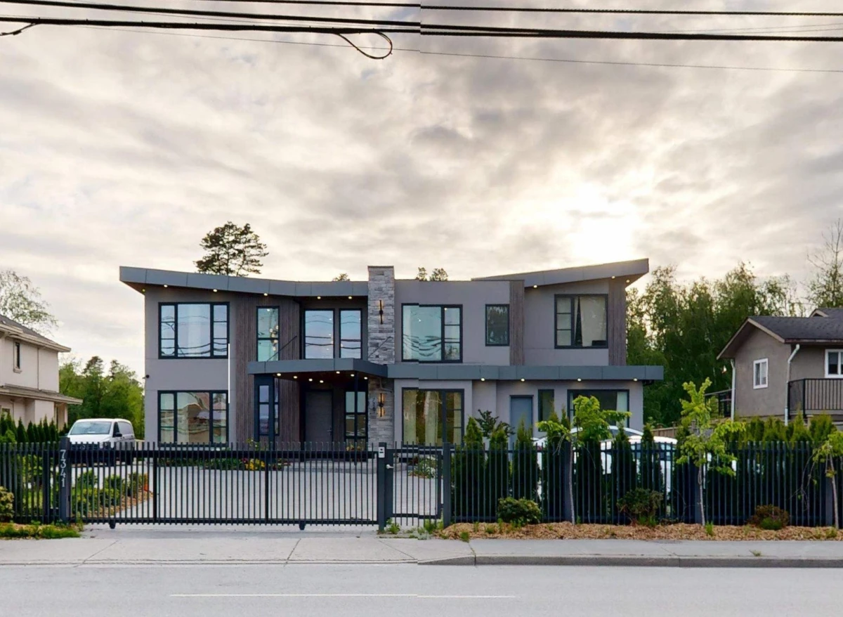 Exterior Rear Photo of 7341 No. 5 Road, Richmond, BC