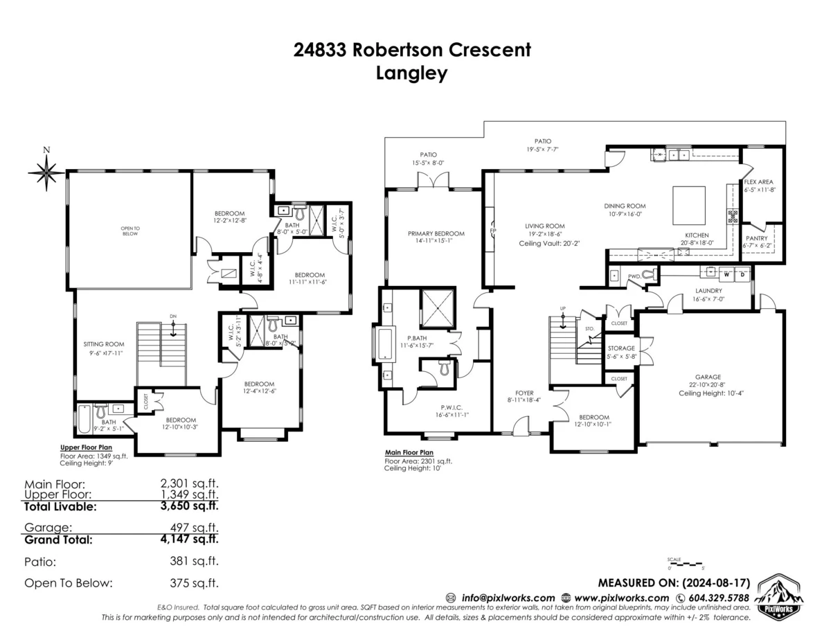 Living Room Photo of 24833 Robertson Crescent, Langley, BC