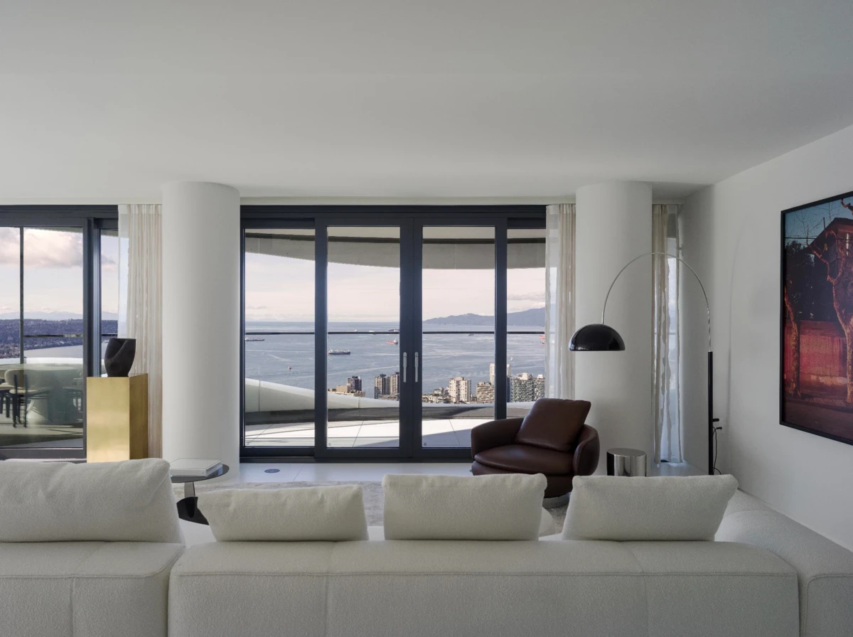 Living Room Photo of 4002 1033 Nelson Street, Vancouver, BC