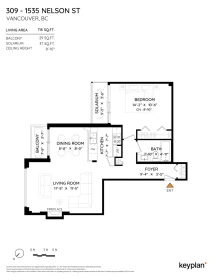 Playground / Recreational Area Near 309 1535 Nelson Street, Vancouver, BC