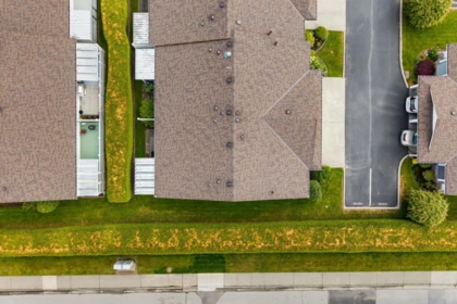 Aerial View of 21 12276 189a Street, Pitt Meadows, BC