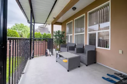 Aerial View of 15075 66a Avenue, Surrey, BC