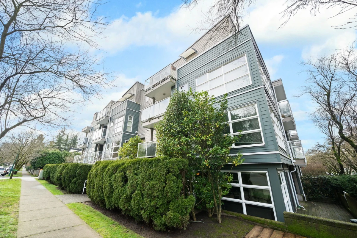 Exterior Rear Photo of 104 2815 Yew Street, Vancouver, BC