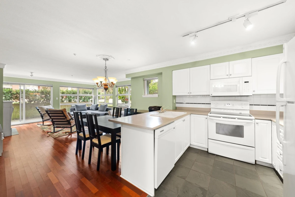 Living Room Photo of 104 2815 Yew Street, Vancouver, BC