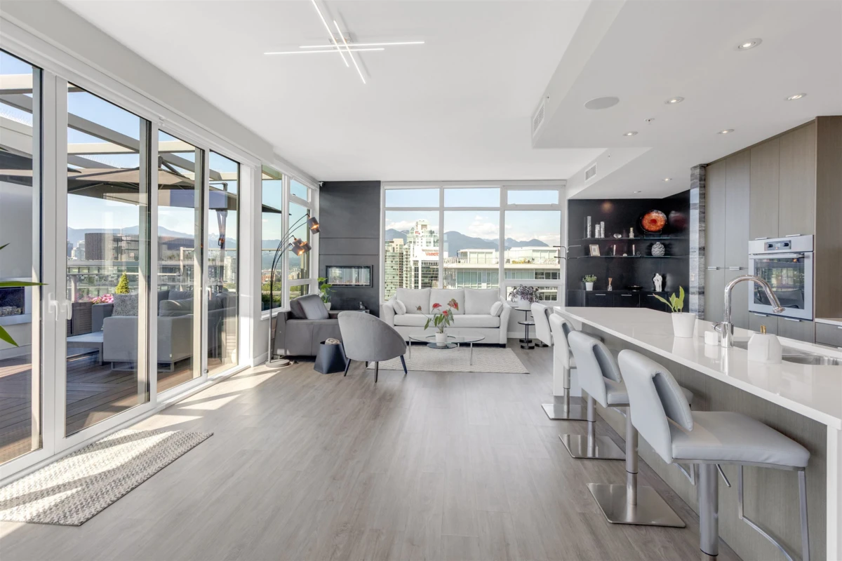 Family Room Photo of 2101 110 Switchmen Street, Vancouver, BC