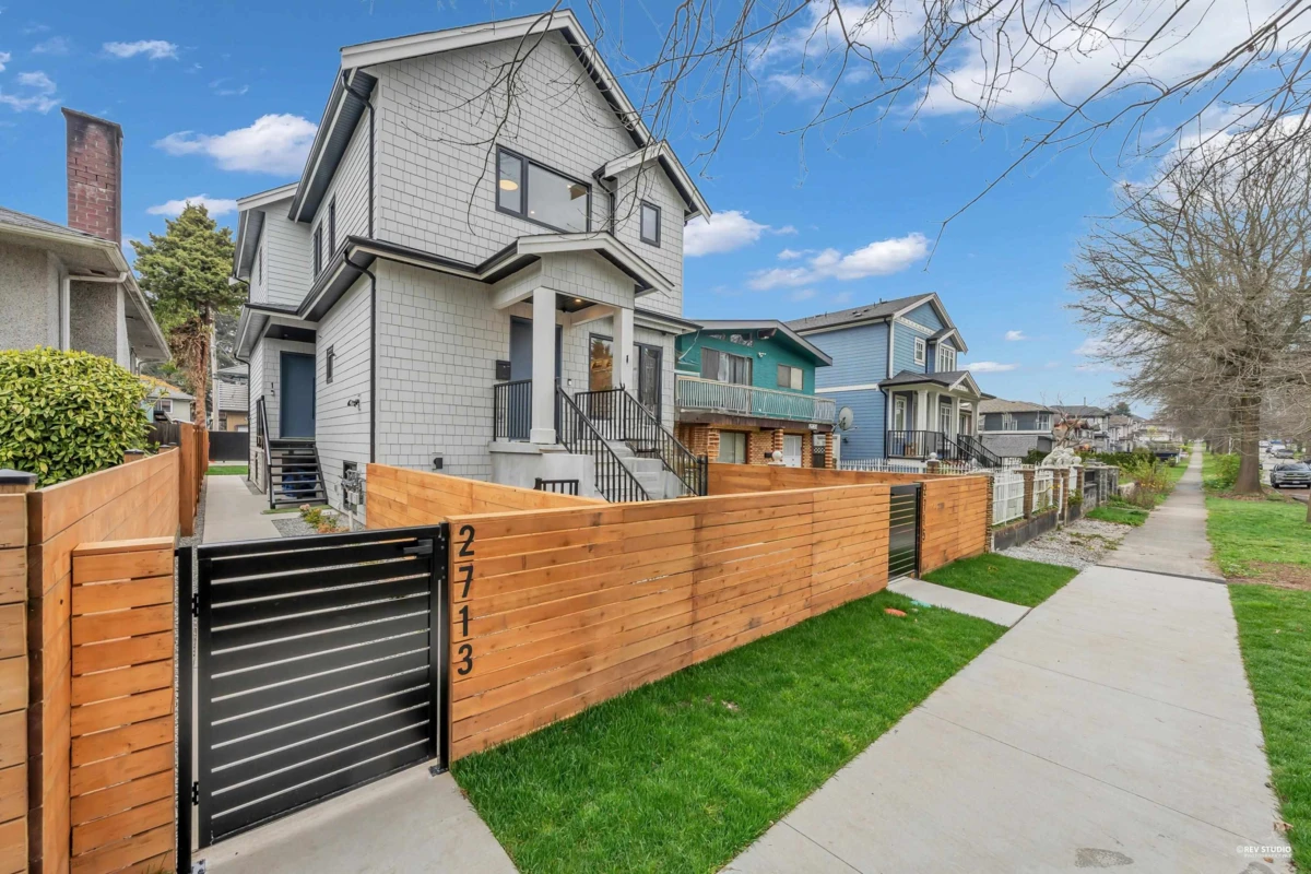 Exterior Rear Photo of 2713 Cheyenne Avenue, Vancouver, BC