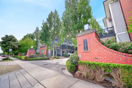 Aerial View of 46 8767 162 Street, Surrey, BC
