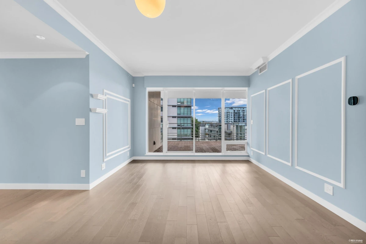 Living Room Photo of 709 6622 Pearson Way, Richmond, BC