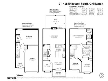 Backyard Photo of 21 46840 Russell Road, Chilliwack, BC