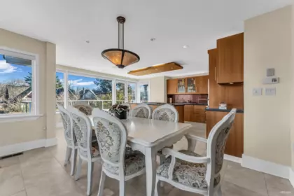 Breakfast Nook Photo of 4389 Locarno Crescent, Vancouver, BC