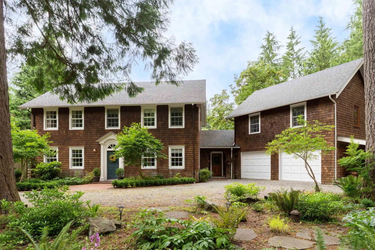 Exterior Rear Photo of 740 Minnows Lane, Bowen Island, BC
