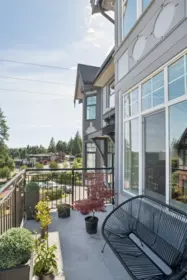 Aerial View of 45 3552 Victoria Drive, Coquitlam, BC