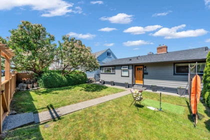 Aerial View of 3335 Church Street, Vancouver, BC