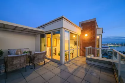 Outdoor Deck Photo of 1505 160 W Keith Road, North Vancouver, BC