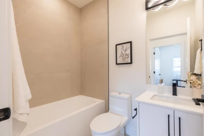 Powder Room Photo of 4 3615 Turner Street, Vancouver, BC