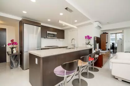 Kitchen Photo of 1607 7988 Ackroyd Road, Richmond, BC