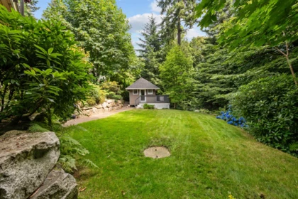 Backyard Photo of 6240 St. Georges Avenue, West Vancouver, BC