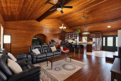Living Room Photo of 19500 River Road, Richmond, BC