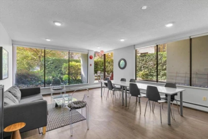 Outdoor Deck Photo of 904 1127 Barclay Street, Vancouver, BC