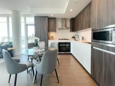 Kitchen Island Photo of 1407 6328 No. 3 Road, Richmond, BC